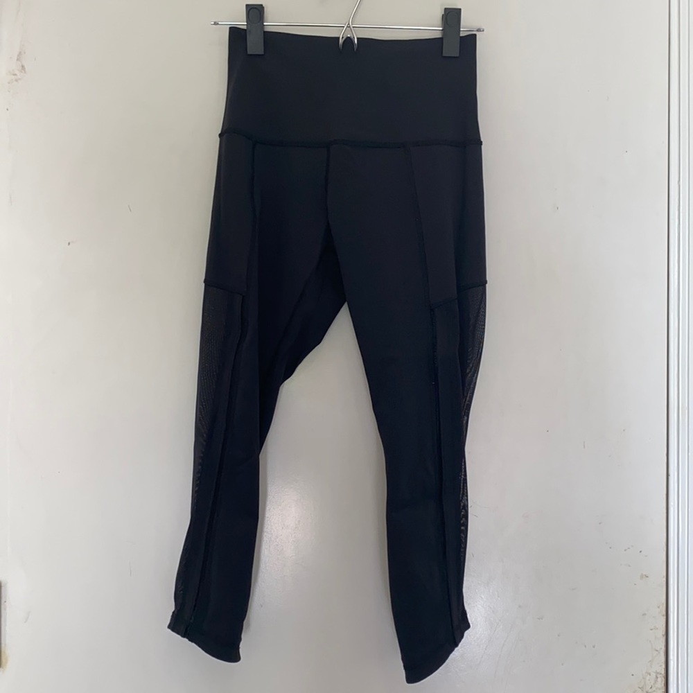 High rise 3/4 pants